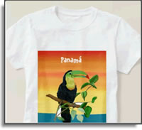 T-shirt Toucan Sunrise -Island Art Bocas